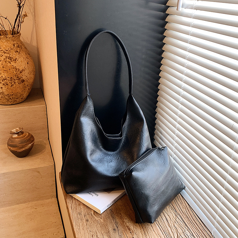 Retro Simple Large Women Tote  - Women Bags For Office recension och pris