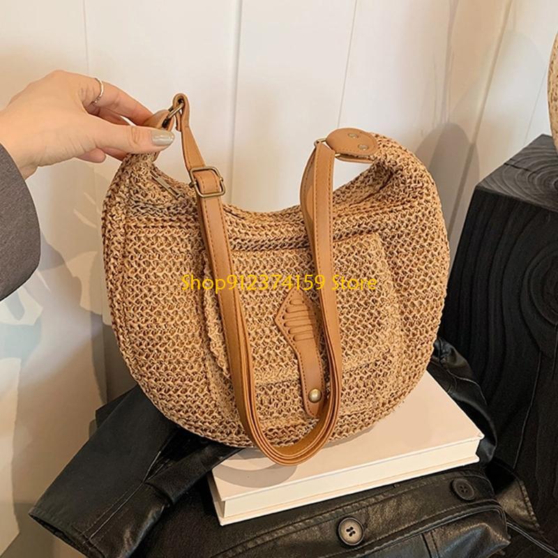 G5AE Women Straw Beach Bag Sim - Woven Straw Bag recension och pris