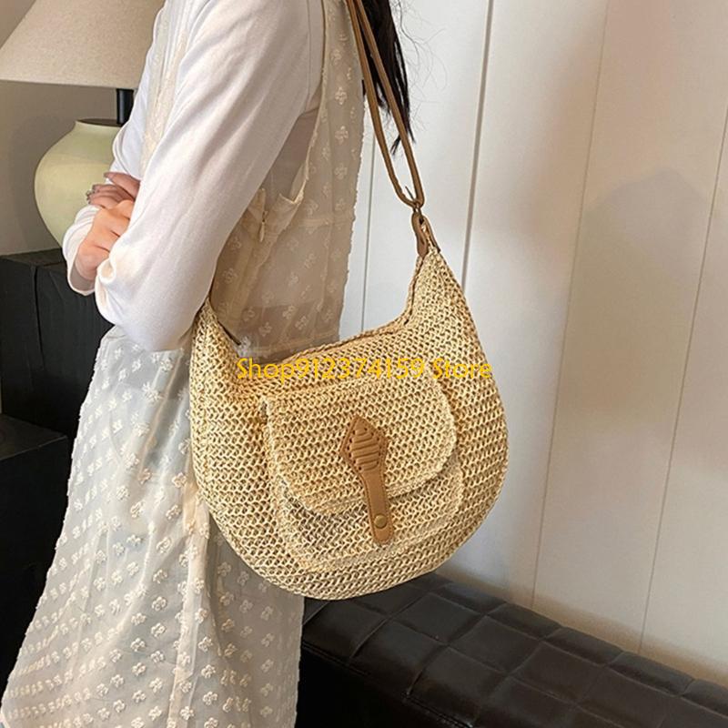 G5AE Women Straw Beach Bag Sim - Woven Straw Bag recension och pris
