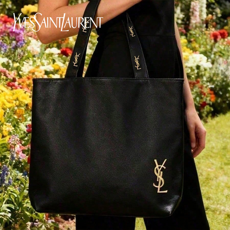 YSL Saint Laurent Black Canvas - Women'S Ysl Bags Tote recension och pris