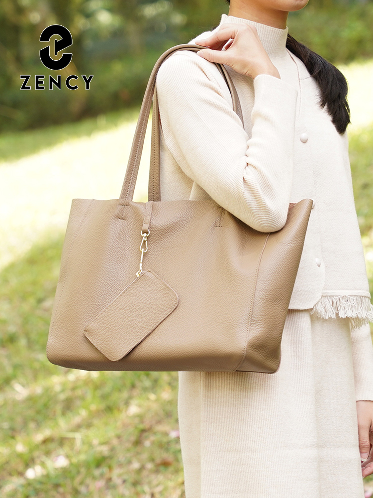 Zency Genuine Leather Large To - Women Bags For Office recension och pris