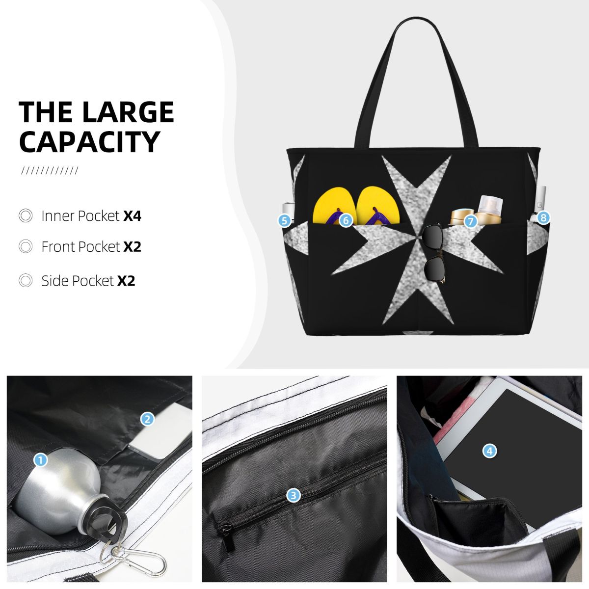 Maltese Cross Knights Hospital - Women Bags Malta recension och pris