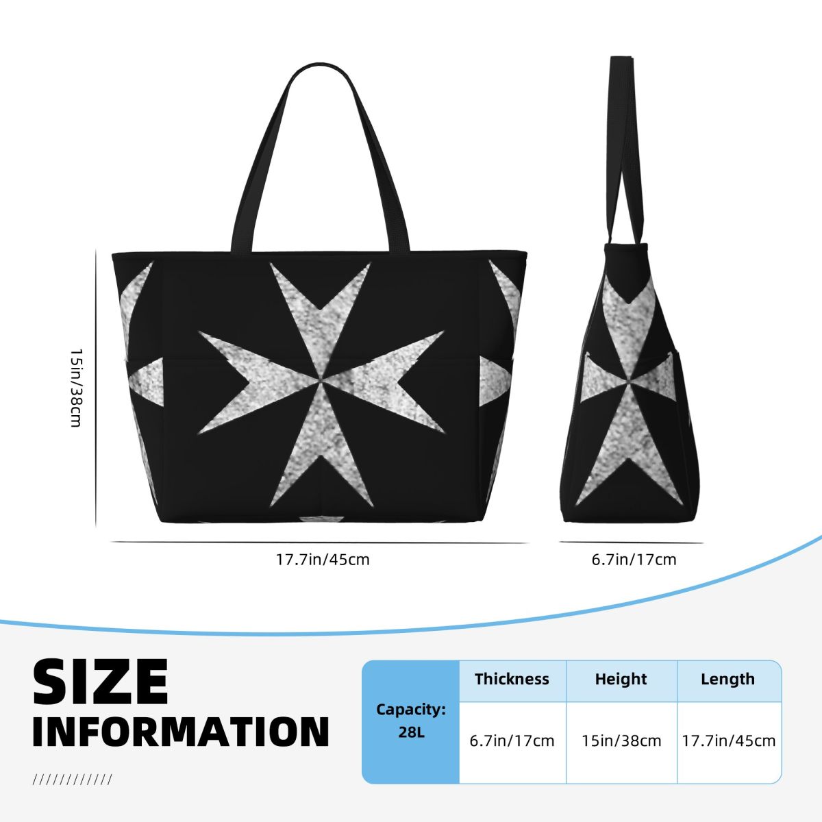 Maltese Cross Knights Hospital - Women Bags Malta recension och pris