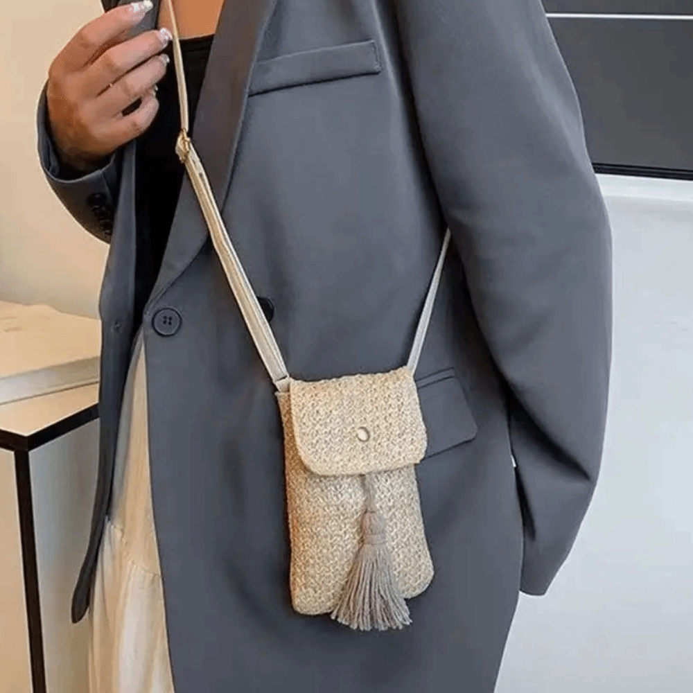 Portable Weaving Straw Woven H - Woven Straw Bag recension och pris