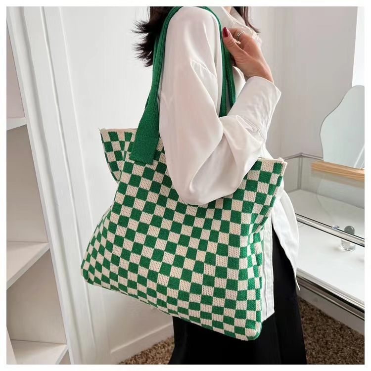 Hot Sale Large Capacity Plaid  - Women Bags Designer Sale recension och pris
