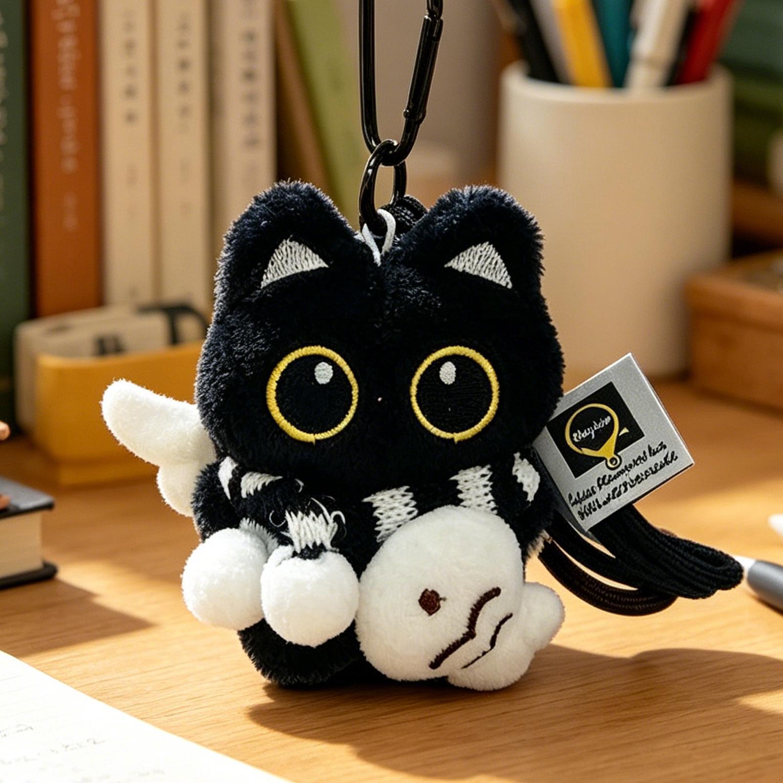 Black Cat Plush Shape Bag Char - Women Bags Louis Vuitton recension och pris