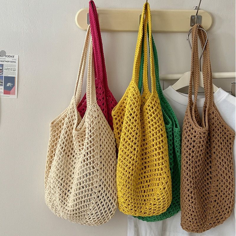 Women's Shoulder Bags Casual S - Woven Straw Bag recension och pris