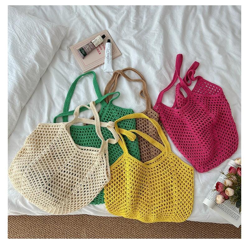Women's Shoulder Bags Casual S - Woven Straw Bag recension och pris