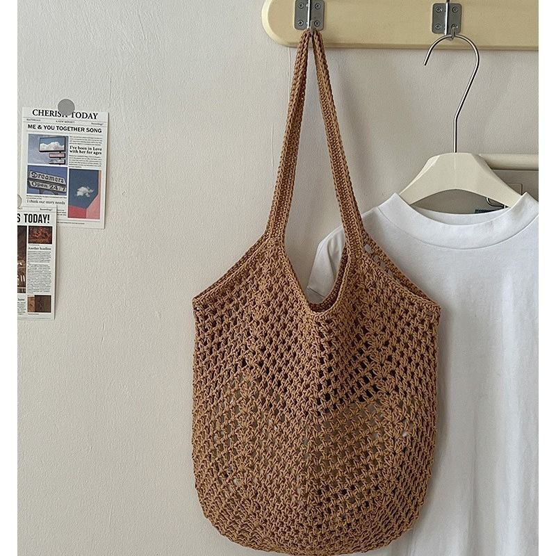 Women's Shoulder Bags Casual S - Woven Straw Bag recension och pris