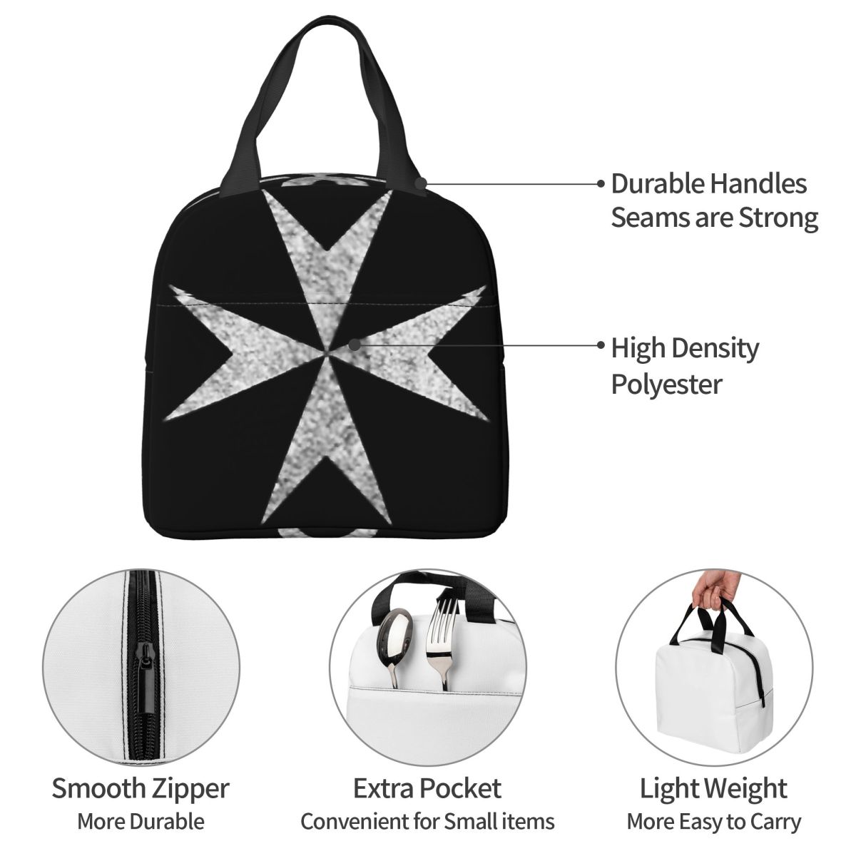 Maltese Cross Knights Hospital - Women Bags Malta recension och pris
